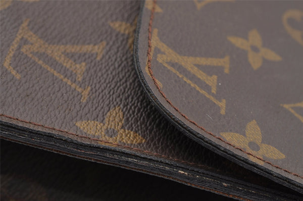 Authentic Louis Vuitton Monogram Poche Ministre Document Case Old Model LV 2507I