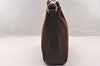 Authentic GUCCI Bamboo 2Way Shoulder Hand Bag Purse Suede Leather Brown 2508I