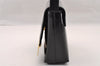 Authentic GUCCI Vintage Shoulder Hand Bag Purse Enamel Black Junk 2509I