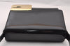 Authentic GUCCI Vintage Shoulder Hand Bag Purse Enamel Black Junk 2509I