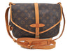 Auth Louis Vuitton Monogram Saumur 30 Shoulder Cross Body Bag M42256 LV 2510B
