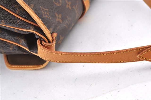 Auth Louis Vuitton Monogram Saumur 30 Shoulder Cross Body Bag M42256 LV 2510B