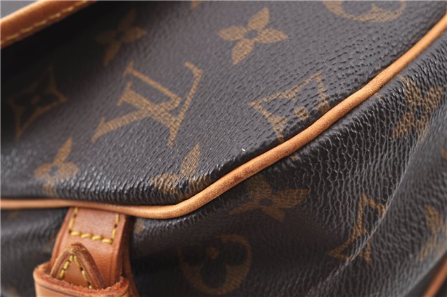 Auth Louis Vuitton Monogram Saumur 30 Shoulder Cross Body Bag M42256 LV 2510B