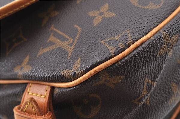 Auth Louis Vuitton Monogram Saumur 30 Shoulder Cross Body Bag M42256 LV 2510B