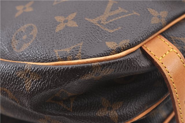 Auth Louis Vuitton Monogram Saumur 30 Shoulder Cross Body Bag M42256 LV 2510B