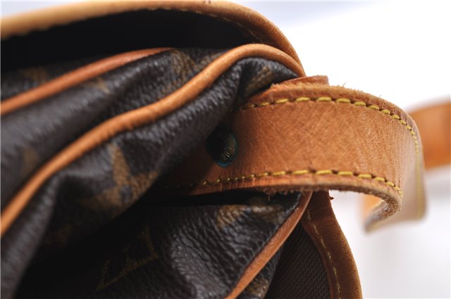 Auth Louis Vuitton Monogram Saumur 30 Shoulder Cross Body Bag M42256 LV 2510B