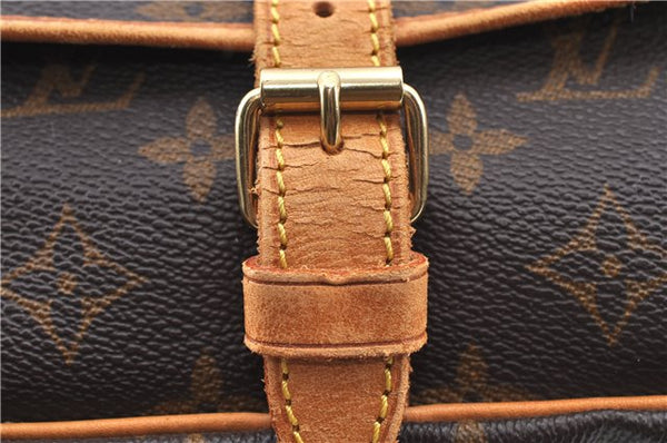 Auth Louis Vuitton Monogram Saumur 30 Shoulder Cross Body Bag M42256 LV 2510B