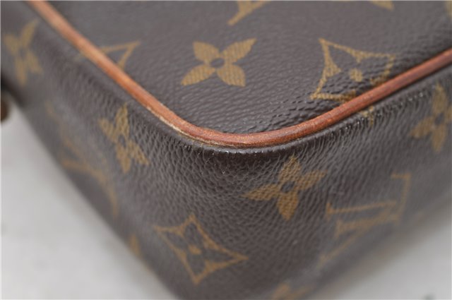 Authentic Louis Vuitton Monogram Compiegne 23 Clutch Hand Bag M51847 LV 2510D