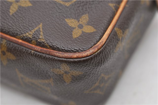 Authentic Louis Vuitton Monogram Compiegne 23 Clutch Hand Bag M51847 LV 2510D