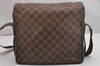 Authentic Louis Vuitton Damier Naviglio Shoulder Cross Body Bag N45255 LV 2511I