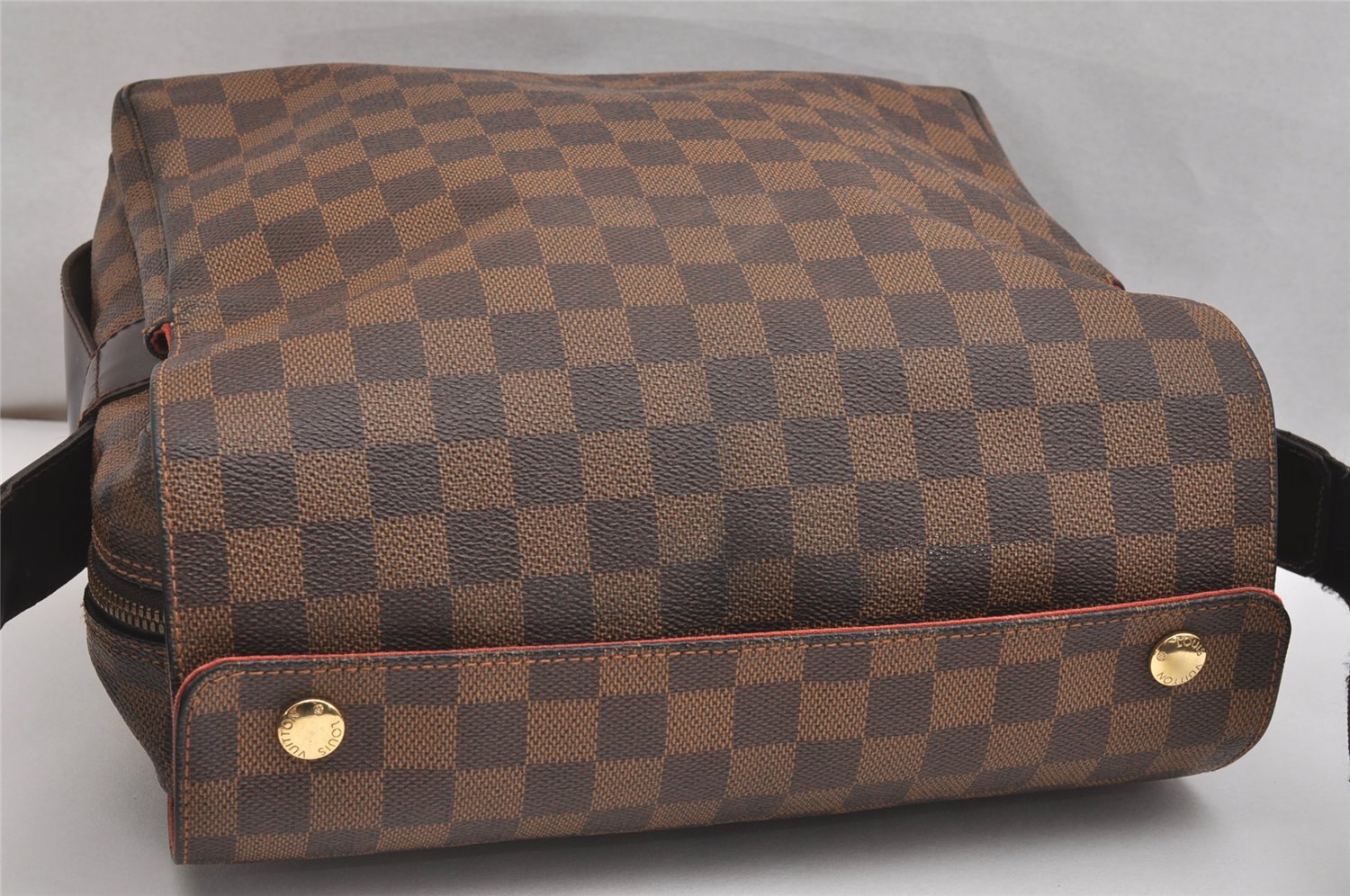 Authentic Louis Vuitton Damier Naviglio Shoulder Cross Body Bag N45255 LV 2511I