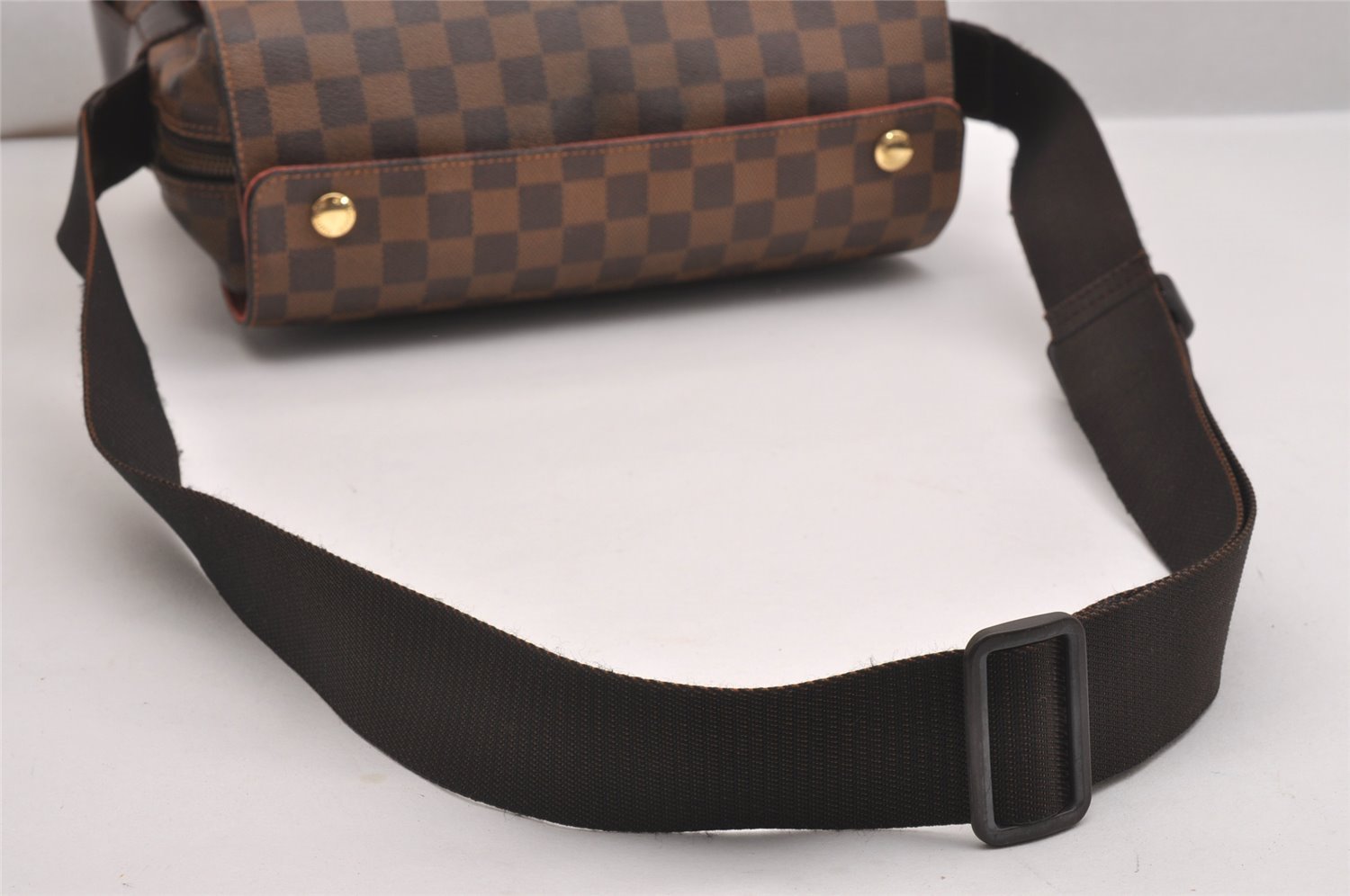 Authentic Louis Vuitton Damier Naviglio Shoulder Cross Body Bag N45255 LV 2511I