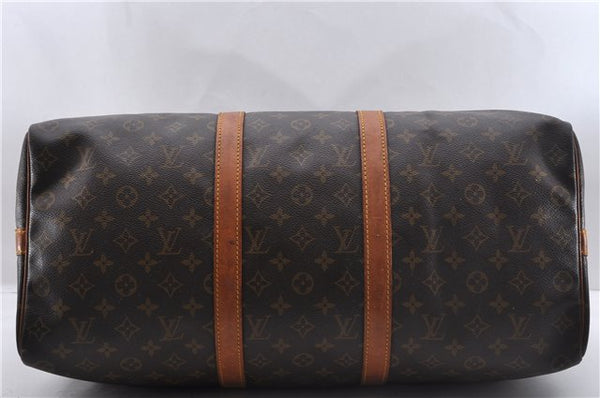 Auth Louis Vuitton Monogram Keepall Bandouliere 50 Boston Bag M41416 LV 2512D