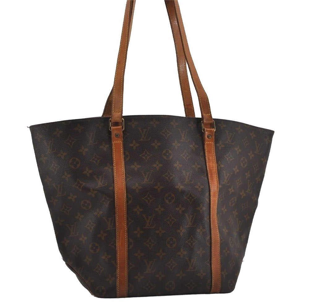 Authentic Louis Vuitton Monogram Sac Shopping PM Tote Bag M51108 LV 2512I