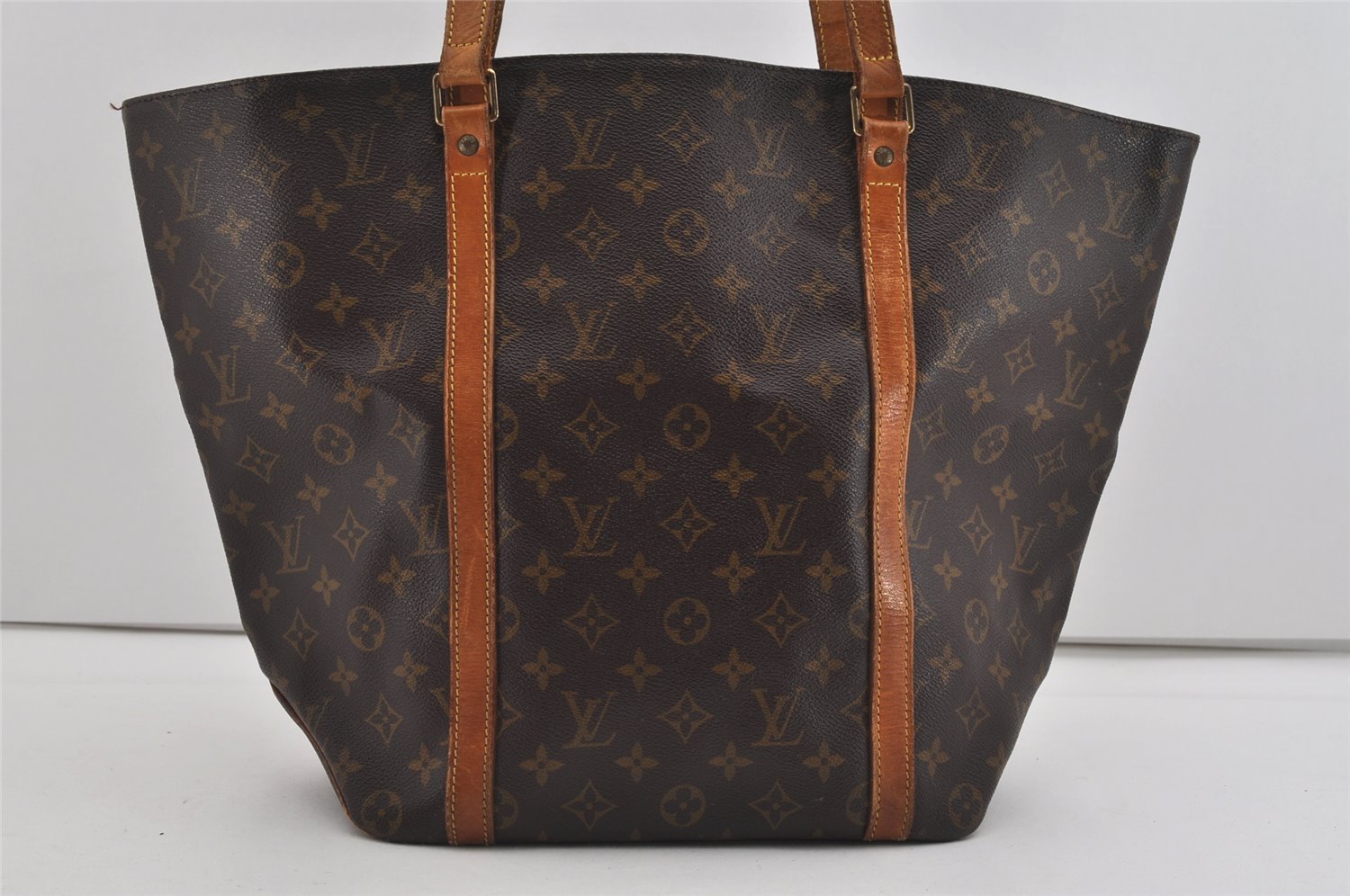 Authentic Louis Vuitton Monogram Sac Shopping PM Tote Bag M51108 LV 2512I