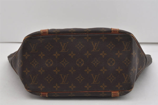 Authentic Louis Vuitton Monogram Sac Shopping PM Tote Bag M51108 LV 2512I