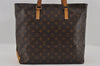 Authentic Louis Vuitton Monogram Cabas Mezzo Shoulder Tote Bag M51151 Junk 2513I