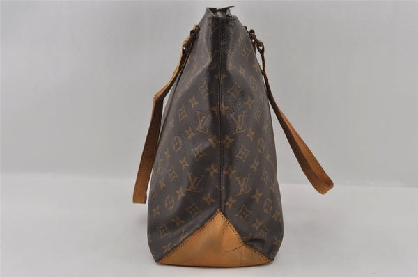 Authentic Louis Vuitton Monogram Cabas Mezzo Shoulder Tote Bag M51151 Junk 2513I