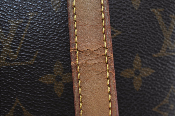 Authentic Louis Vuitton Monogram Cabas Mezzo Shoulder Tote Bag M51151 Junk 2513I