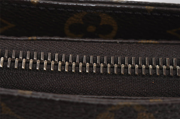 Authentic Louis Vuitton Monogram Cabas Mezzo Shoulder Tote Bag M51151 Junk 2513I