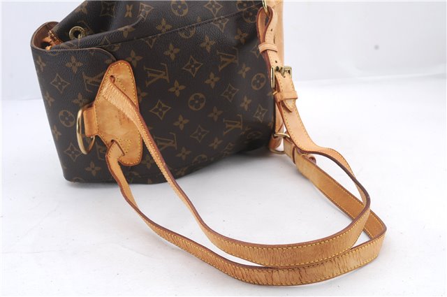 Authentic Louis Vuitton Monogram Montsouris MM Backpack M51136 LV 2514D