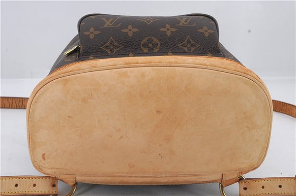 Authentic Louis Vuitton Monogram Montsouris MM Backpack M51136 LV 2514D