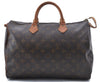 Authentic Louis Vuitton Monogram Speedy 35 Hand Bag M41524 LV 2515D