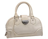 Authentic Louis Vuitton Epi Bowling Montaigne GM Hand Bag White M5931J LV 2516I