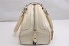 Authentic Louis Vuitton Epi Bowling Montaigne GM Hand Bag White M5931J LV 2516I