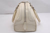 Authentic Louis Vuitton Epi Bowling Montaigne GM Hand Bag White M5931J LV 2516I