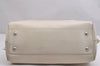 Authentic Louis Vuitton Epi Bowling Montaigne GM Hand Bag White M5931J LV 2516I