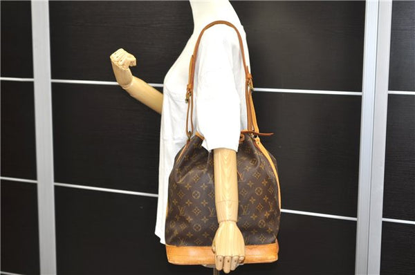 Authentic Louis Vuitton Monogram Noe Shoulder Bag M42224 LV 2517D