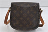 Auth Louis Vuitton Monogram Saint Cloud PM Shoulder Cross Bag M51244 LV 2518D