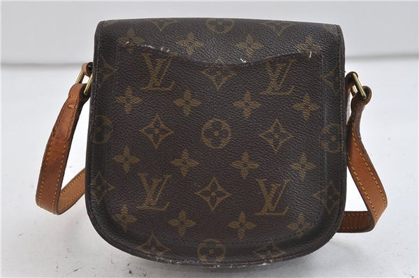 Auth Louis Vuitton Monogram Saint Cloud PM Shoulder Cross Bag M51244 LV 2518D