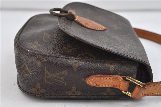 Auth Louis Vuitton Monogram Saint Cloud PM Shoulder Cross Bag M51244 LV 2518D