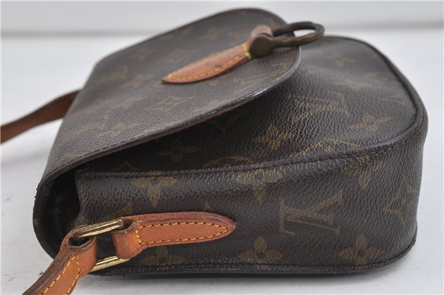 Auth Louis Vuitton Monogram Saint Cloud PM Shoulder Cross Bag M51244 LV 2518D