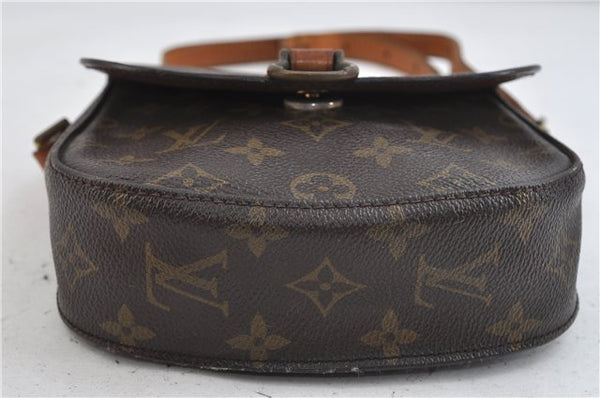 Auth Louis Vuitton Monogram Saint Cloud PM Shoulder Cross Bag M51244 LV 2518D