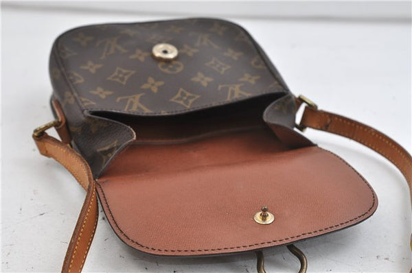 Auth Louis Vuitton Monogram Saint Cloud PM Shoulder Cross Bag M51244 LV 2518D