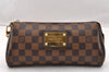 Auth Louis Vuitton Damier Eva 2Way Shoulder Accessories Pouch N55213 LV 2519I