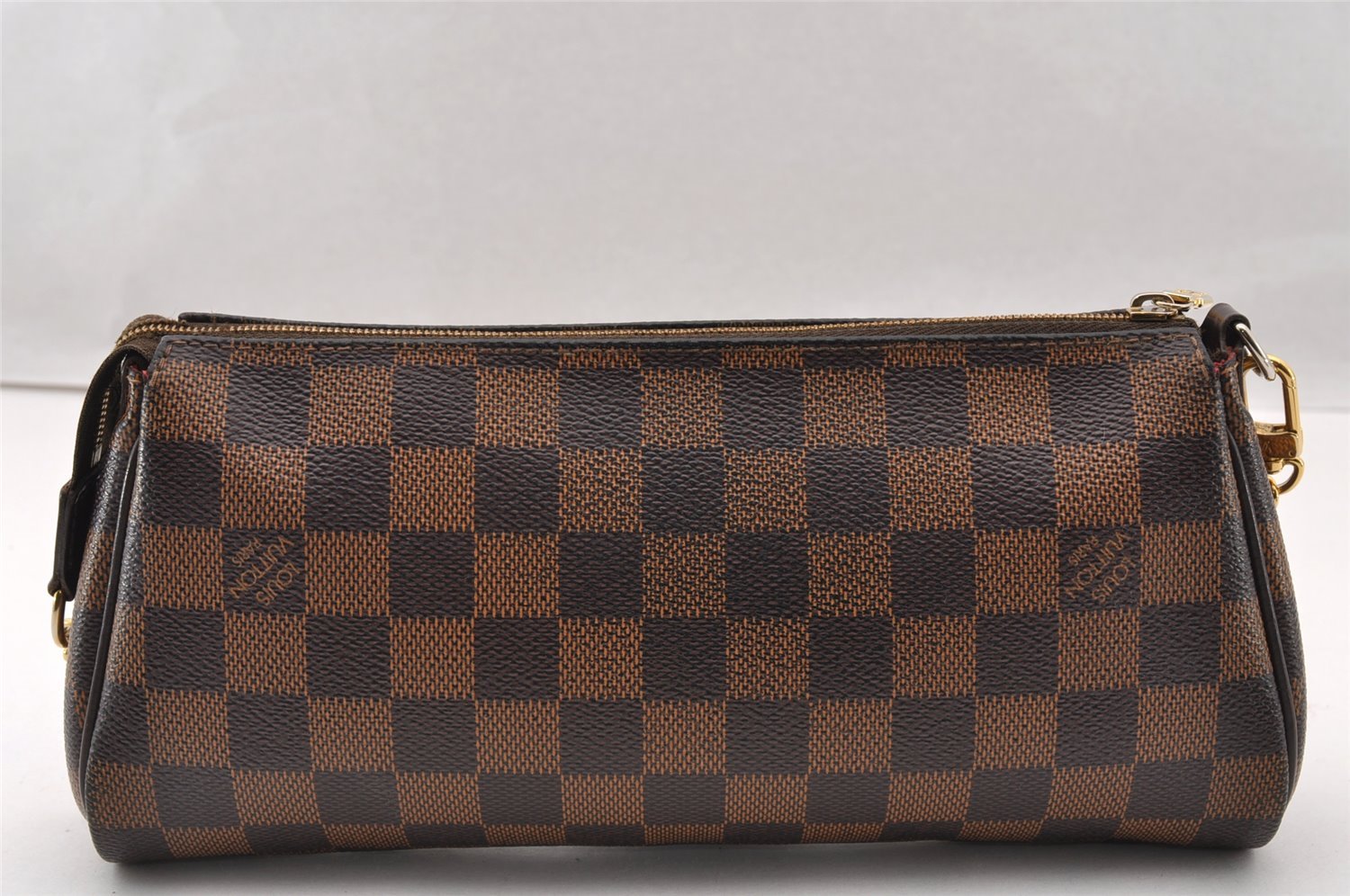 Auth Louis Vuitton Damier Eva 2Way Shoulder Accessories Pouch N55213 LV 2519I