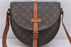 Auth Louis Vuitton Monogram Chantilly GM Shoulder Cross Body Bag M51232 LV 2521D