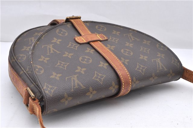 Auth Louis Vuitton Monogram Chantilly GM Shoulder Cross Body Bag M51232 LV 2521D