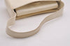 Authentic GUCCI Interlocking G Vintage Shoulder Bag Enamel White Junk 2521I