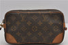 Authentic Louis Vuitton Monogram Marly Dragonne PM M51827 Clutch Hand Bag 2522F