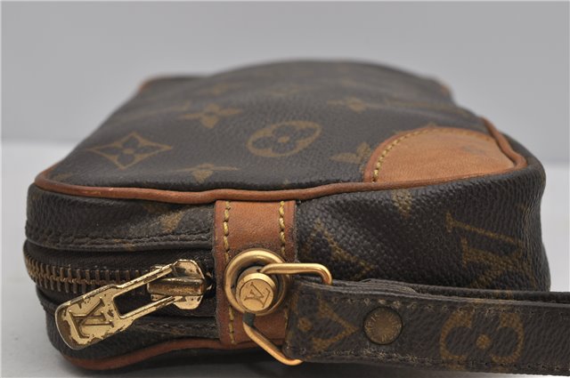 Authentic Louis Vuitton Monogram Marly Dragonne PM M51827 Clutch Hand Bag 2522F