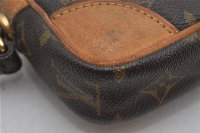 Authentic Louis Vuitton Monogram Marly Dragonne PM M51827 Clutch Hand Bag 2522F