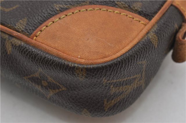 Authentic Louis Vuitton Monogram Marly Dragonne PM M51827 Clutch Hand Bag 2522F