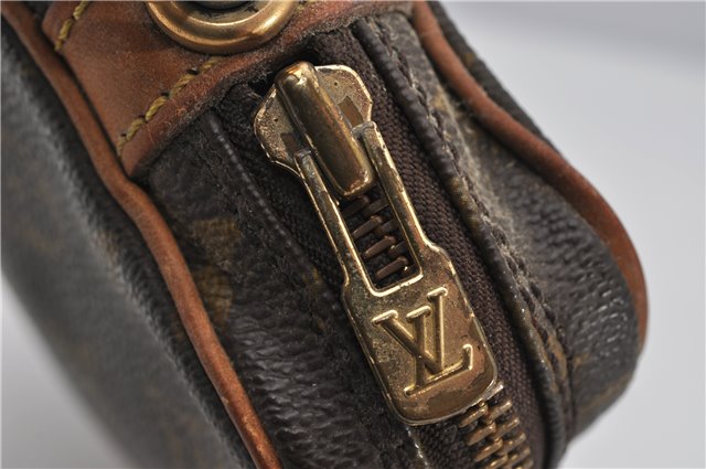 Authentic Louis Vuitton Monogram Marly Dragonne PM M51827 Clutch Hand Bag 2522F