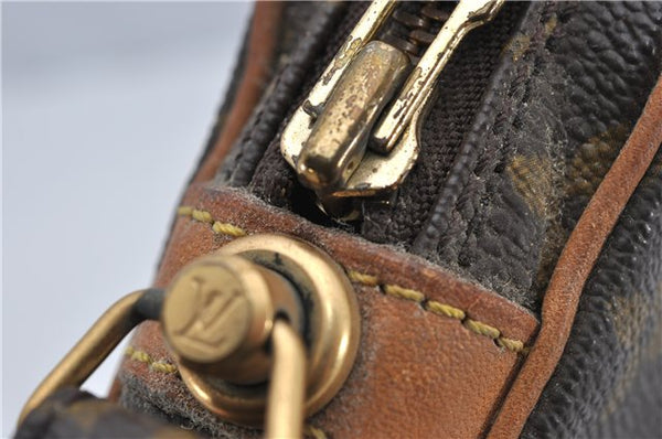 Authentic Louis Vuitton Monogram Marly Dragonne PM M51827 Clutch Hand Bag 2522F