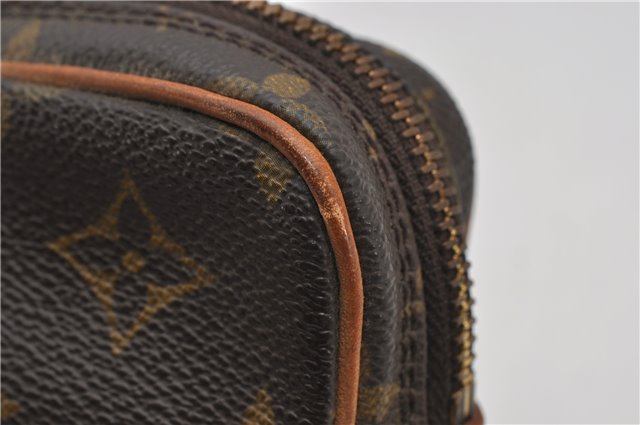 Authentic Louis Vuitton Monogram Marly Dragonne PM M51827 Clutch Hand Bag 2522F